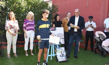 Alexis Reyes del CEIP Las Vegas, ganador del VI Concurso Pictórico de Canarias por la Igualdad de Género